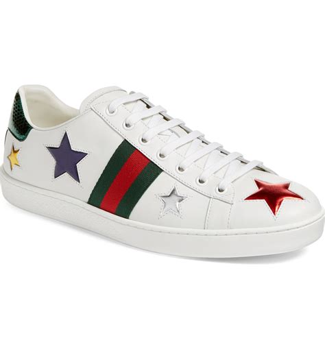 gucci shoes sneakers stars|Gucci sneakers nordstrom.